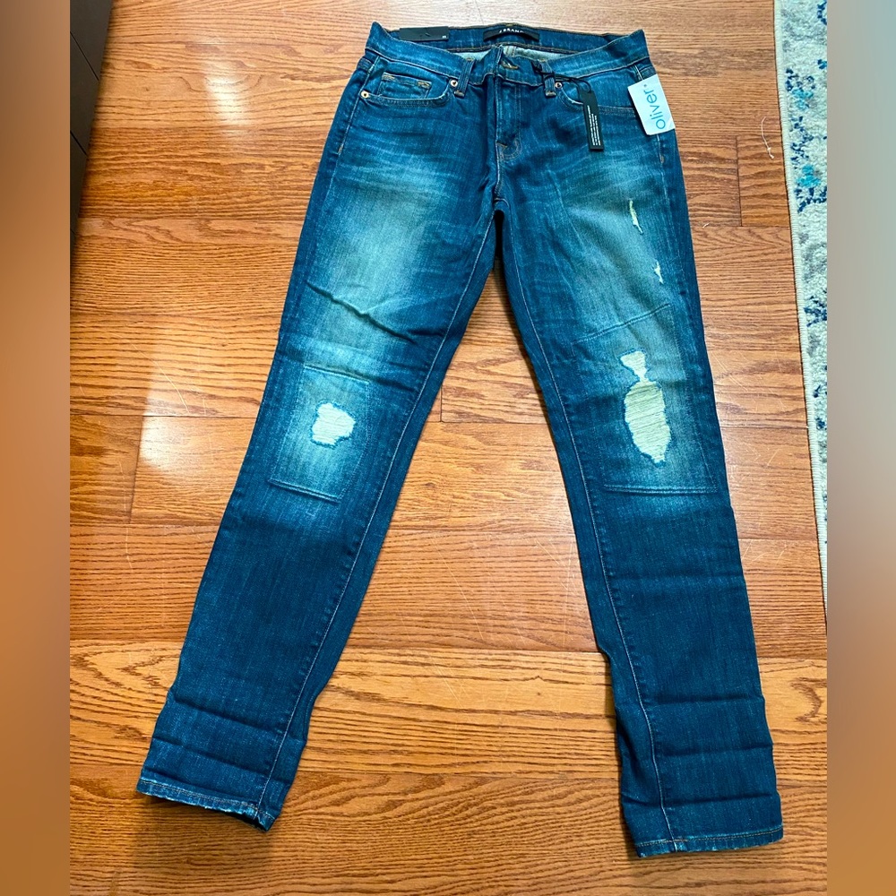 J Brand Aidan Slouchy Boy Blue Jean Size 25